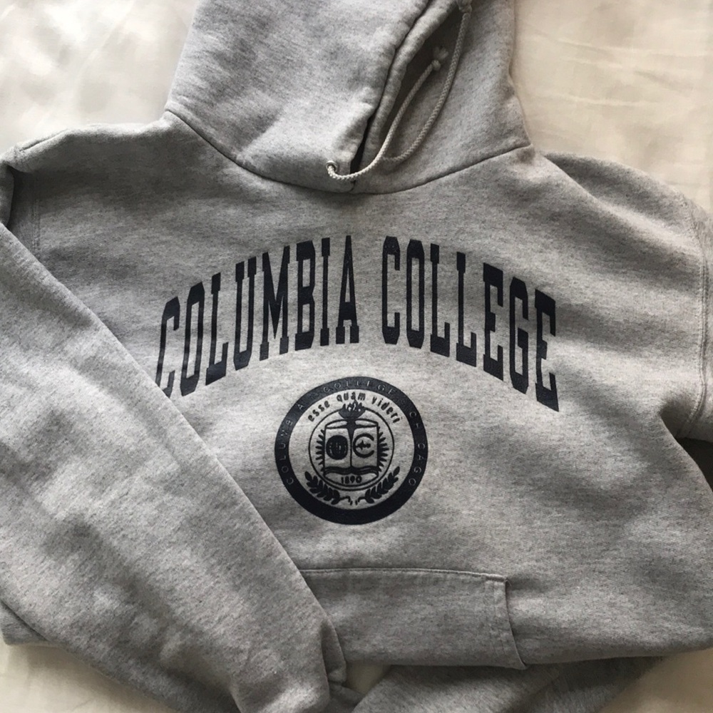 columbia college champion sweatshirt!